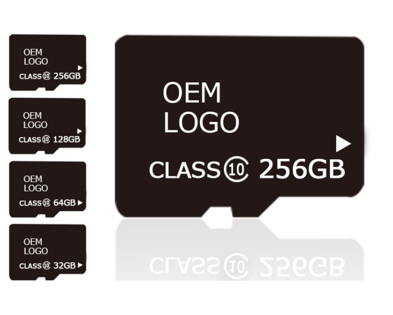 100% Authentic Wholesale Ceamere Silver 32GB 64GB 128GB 256GB Flash Micro TF Card A1 Class 10 U1 U3 A1 16GB Micro Memory Card