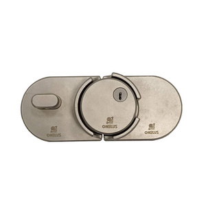 High Quality Stainless Steel 304 Hockey Puck Lock with Hasp featuring Prevents unauthorized access perfect for site storage