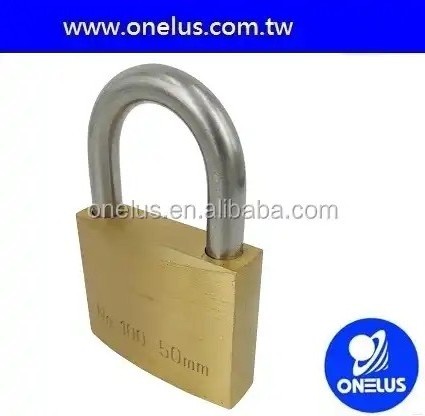 Bestselling Products Precision Brass Padlock with Long Shackle for Gate Security