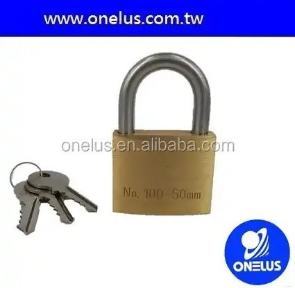 Bestselling Products Precision Brass Padlock with Long Shackle for Gate Security