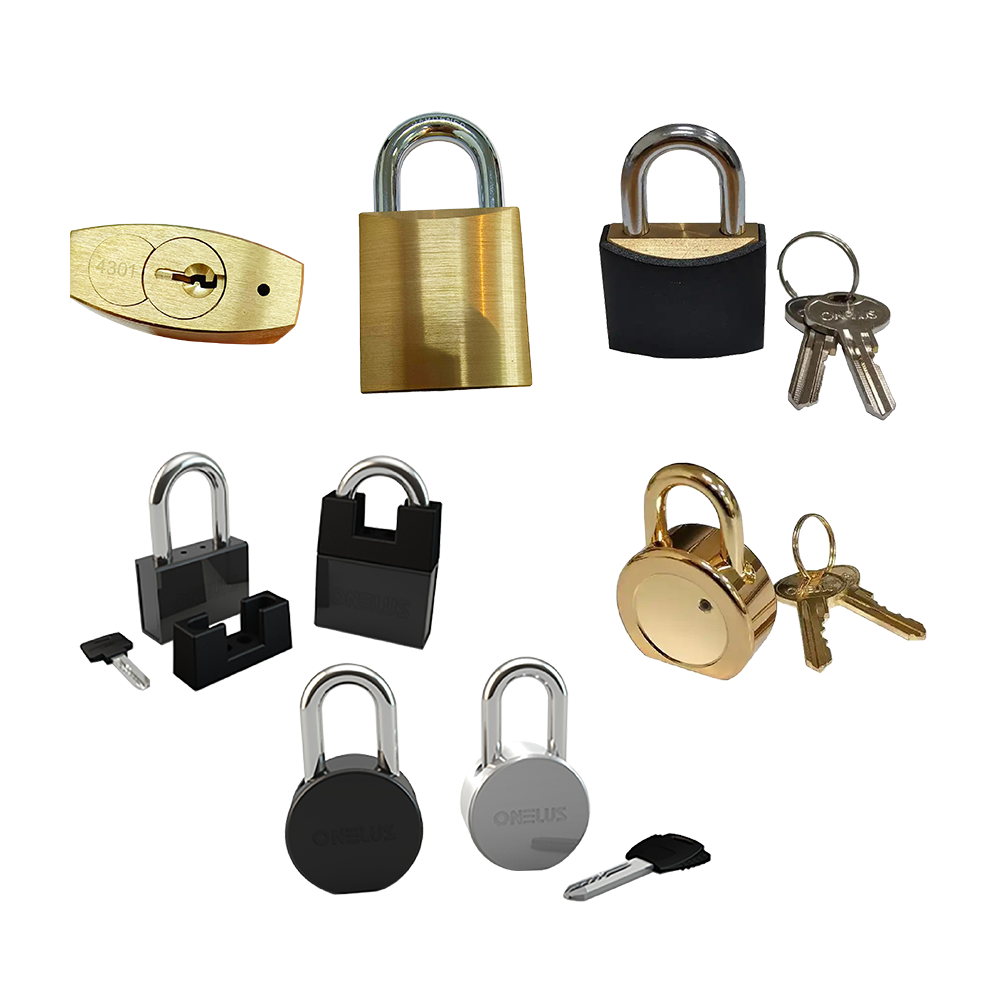 ONELUS	8-shaped replaceable copper padlock from Padlock series