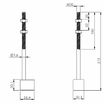 High-Quality Products Heavy-Duty Spare Tire Lock for All-Weather Resistance