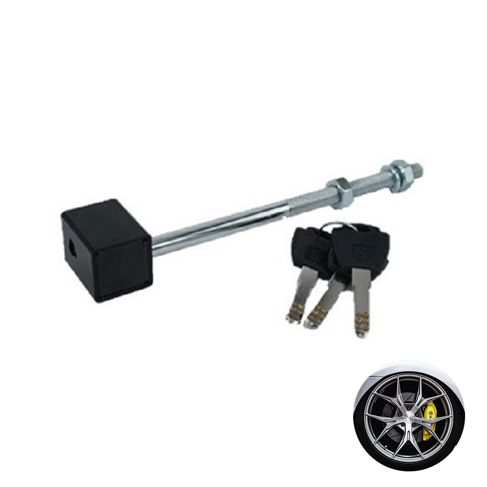 Taiwanese Lock Products Compact Spare Tire Lock for Discreet Vehicle Safety