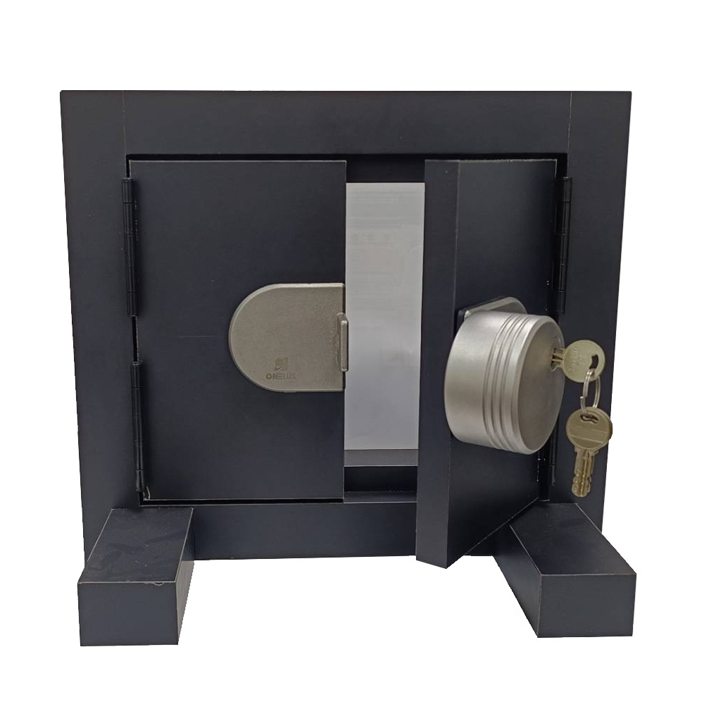 Bestselling Products of 2024 RV Guardian Lock Round Padlock with Hasp for Recreational Vehicles