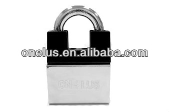 Heavy duty shackle protector security padlock