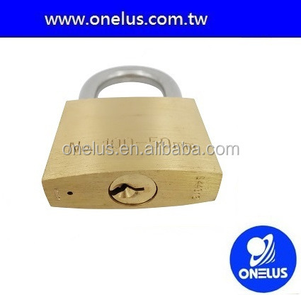 anti theft solid brass unbreakable padlock