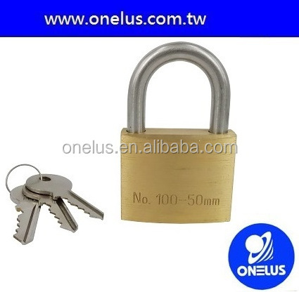 anti theft solid brass unbreakable padlock