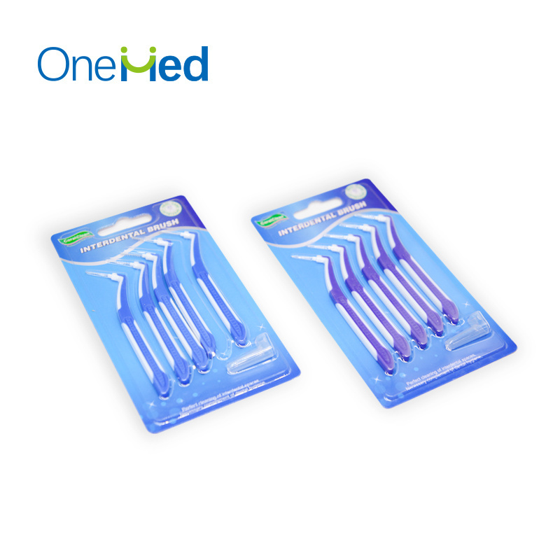 toothbrush approved dental disposable interdental brush with cover