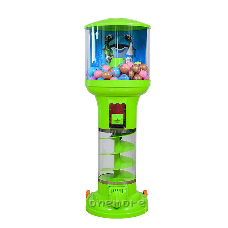 Wholesale Toy Vending Machine Holds 210 pcs 75mm Capsules Token Operated Egg Dispenser Arcade Machine