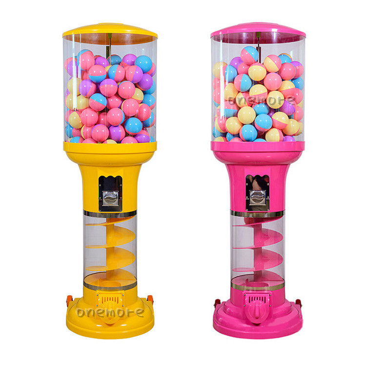 Wholesale Toy Vending Machine Holds 210 pcs 75mm Capsules Token Operated Egg Dispenser Arcade Machine