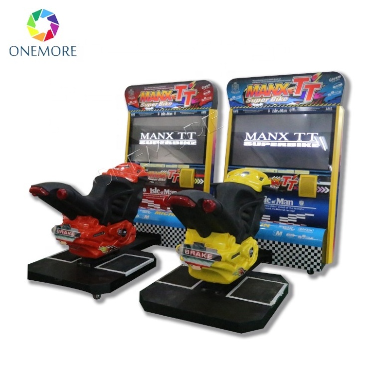 Coin Operated Games Card Payment System Moto Gp Simulator Arcade Racing Car Game Machine Shopping Mall