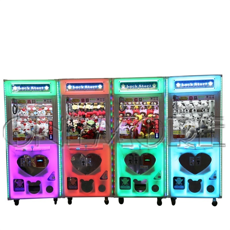 Luck star 2 gift toy grabber claw crane vending game machine