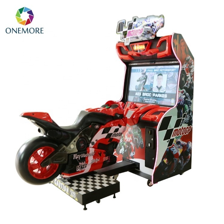 Coin Operated Games Card Payment System Moto Gp Simulator Arcade Racing Car Game Machine Shopping Mall