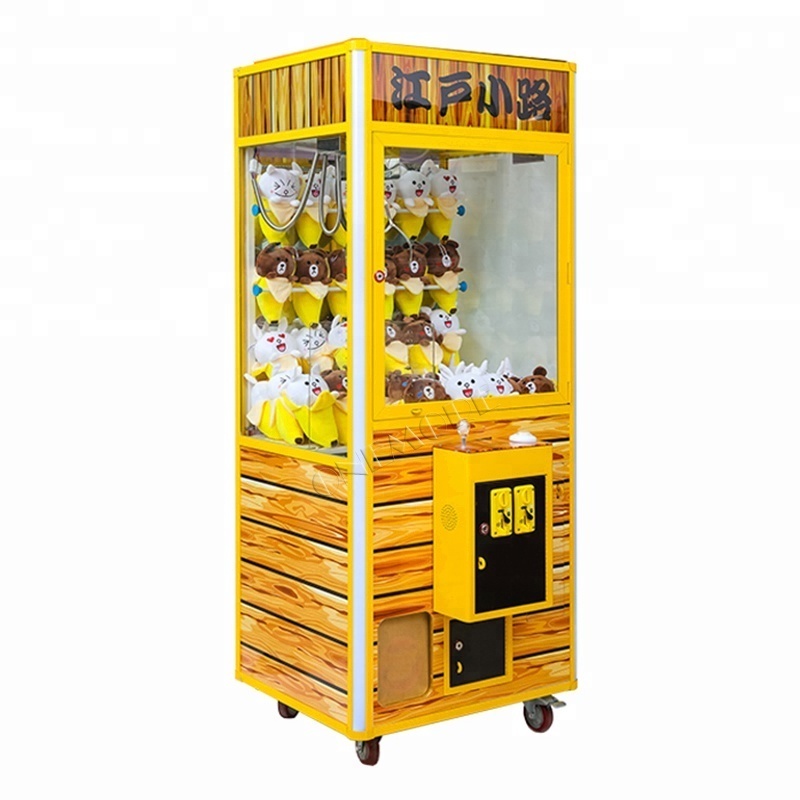 Indoor Amusement Coin Operated Prize Toy Claw Grabber Machine