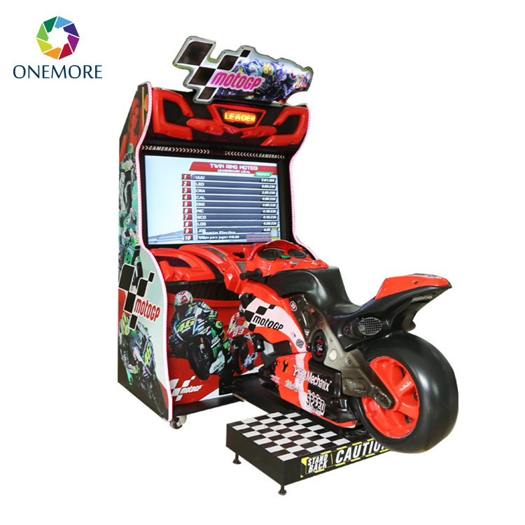 Coin Operated Games Card Payment System Moto Gp Simulator Arcade Racing Car Game Machine Shopping Mall