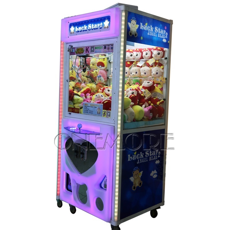 Luck star 2 gift toy grabber claw crane vending game machine