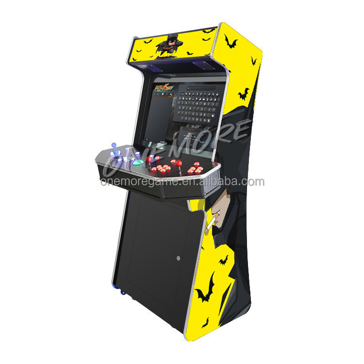 4 Player Upright Arcade Machine, 4P Stand Up Arcade Cabinet