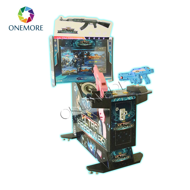 Arcade Machine Coin Operated Gun Shooting Game Machine, Aliens Shooting Game Machine, Kids Shooting Gun Machine for Sale