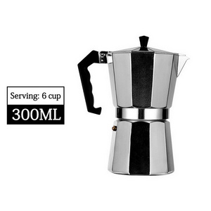 2021 hot Wholesale Modern 1 Cup 2 Cups to 12 Cups Moka Pot Coffee Maker Stove-Top Mokapot  coffee pot new