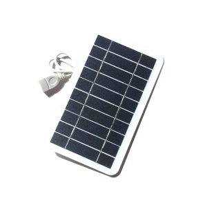 5V High Power USB Solar Panel Outdoor Waterproof Hike Camping Portable Cells Power Bank Battery Solar Charger for Mobile Phone