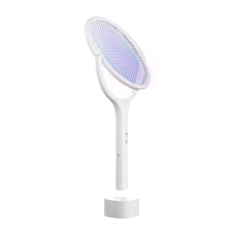 5 IN 1 Electric Mosquito Swatter Mosquito Killer Lamp 3500V USB Rechargeable Angle Adjustable Electric Bug Zapper Fly Bat