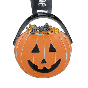 The Halloween pumpkin medal trophies, medals, & plaques stainless steel miraculous medal