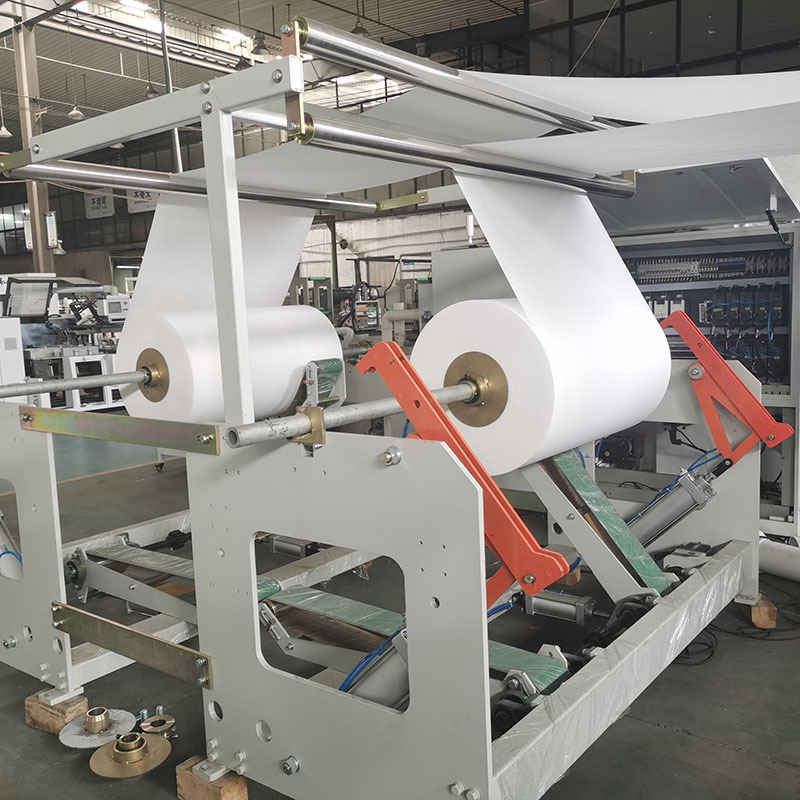 Tissue paper Converting Machinery Three Line Facial Tissue Paper Fold Making Machine