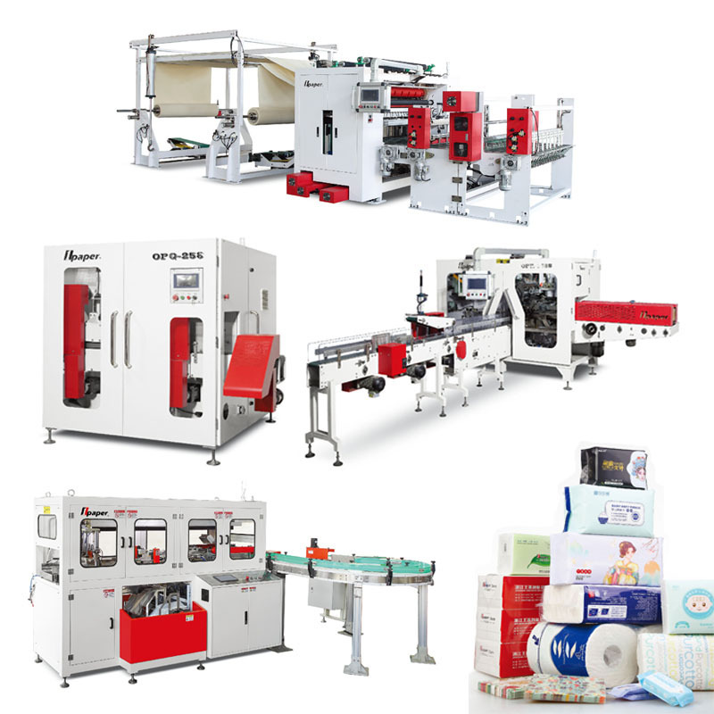 Business machines 2023 diaper making machine Tissue production line