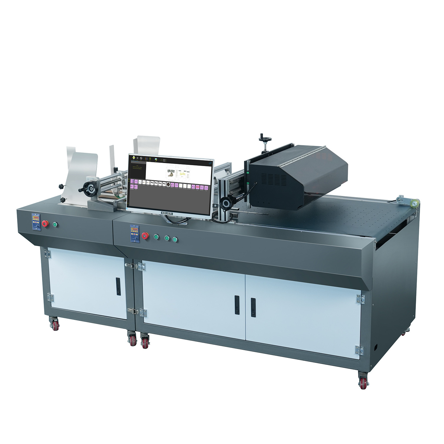 Single Pass inkjet printer Solvent-based Fast Dry continuous printing On Paper Cup Bowl box single pass printer machine