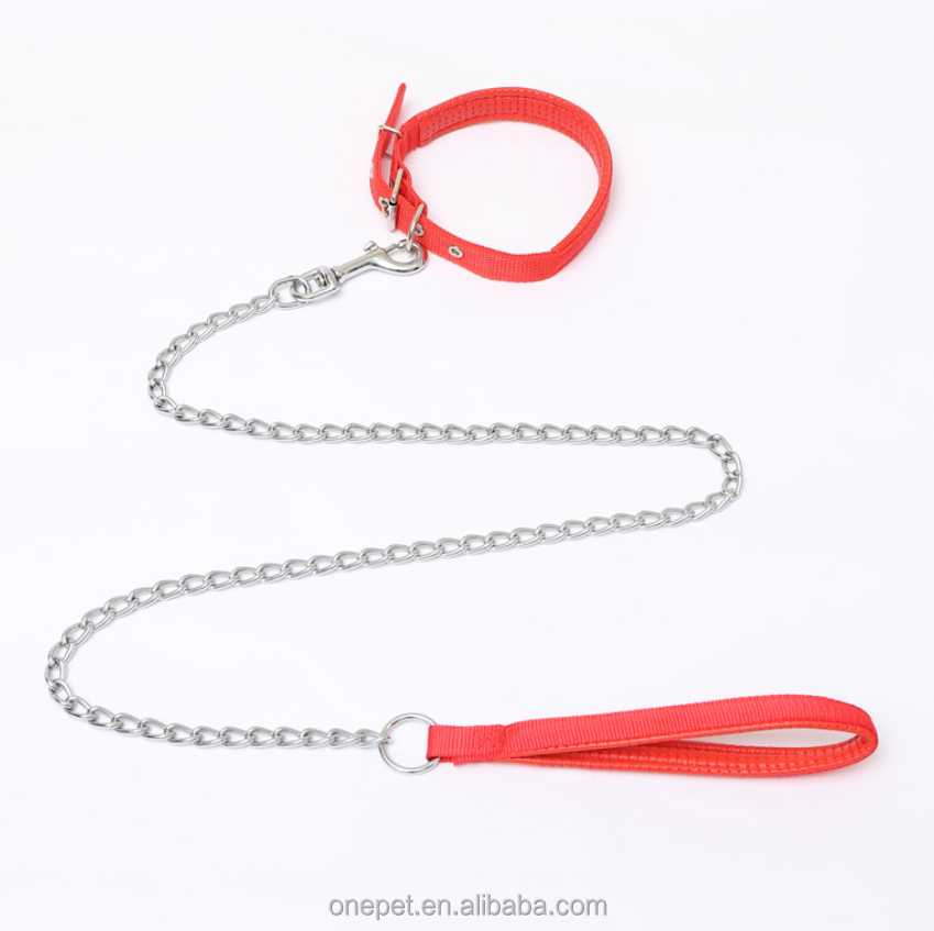 Dog Chain Leash Supplier Pet Accessories Small Medium Large Dog Rope Leash Tether Dog Leads Leash