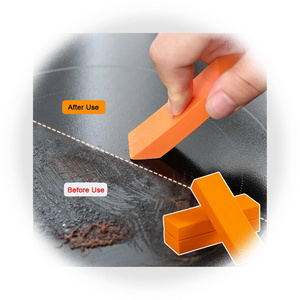 Stainless Steel Stain Eraser Kitchen Faucet Limescale Eraser Bathroom Glass Rust Remover Stain Remover Cleaning Eraser