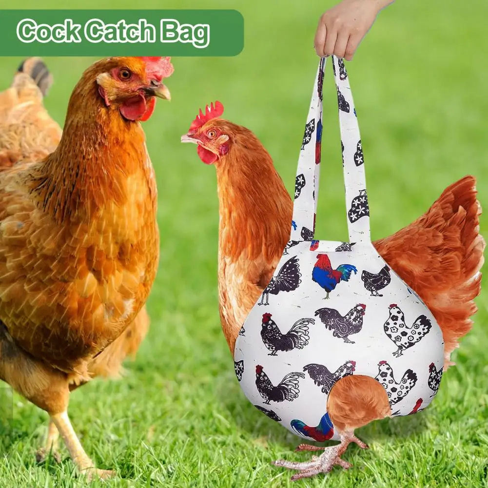 Chicken Tote Bag Chicken Transport Bag Chicken Bag Easy-to-clean Poultry Carrier for Travel Transport Hen Sling with for Hiking