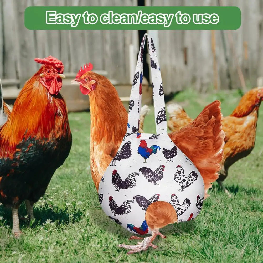 Chicken Tote Bag Chicken Transport Bag Chicken Bag Easy-to-clean Poultry Carrier for Travel Transport Hen Sling with for Hiking