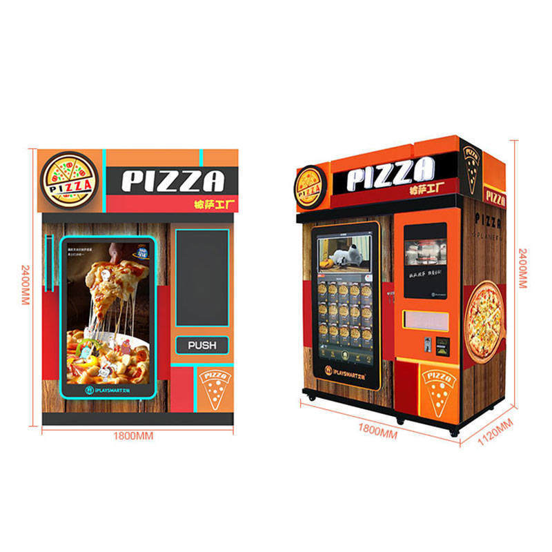 Make Pizza Vending Machine for Sale Outdoor mall vending machines Automatic food making machine