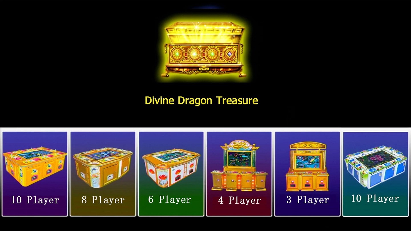 Fish Game Machine table arcade machines shooting game machine  Divine Dragon Treasure