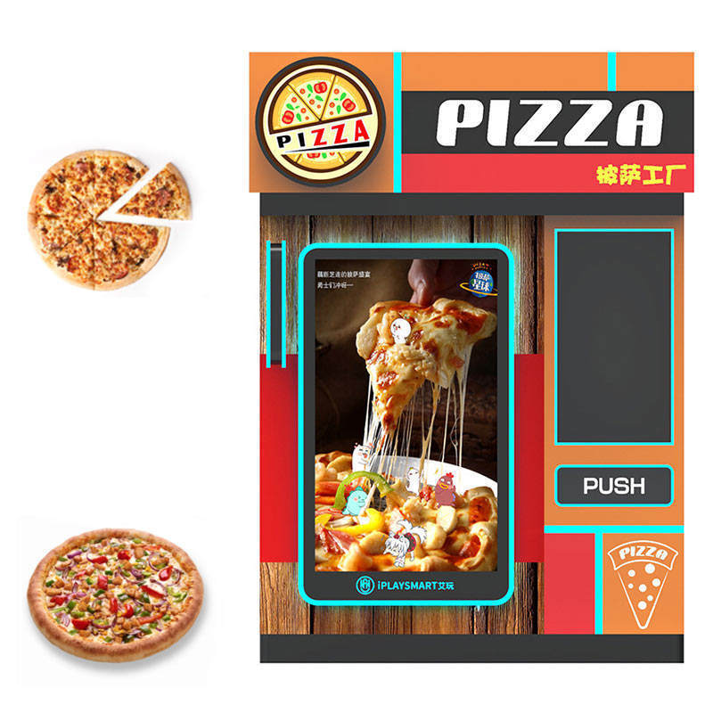 Make Pizza Vending Machine for Sale Outdoor mall vending machines Automatic food making machine