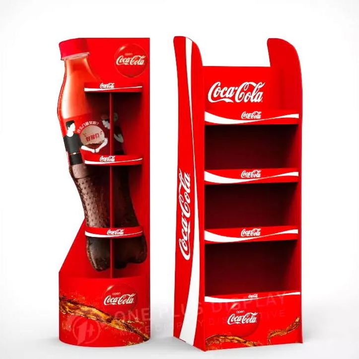 corrugated pop Display Stand Floor Shelf Rotating Counter Display cardboard merchandise display