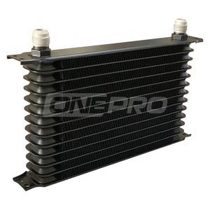 Universal 7 9 10 13 16 25 28 30 Rows AN10 Racing Car Engine Transmission Oil Cooler