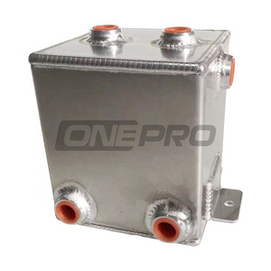 High Performance 1L 2L 3L 4L Universal Polished Aluminium Alloy Swirl Pot Fuel Surge Tank