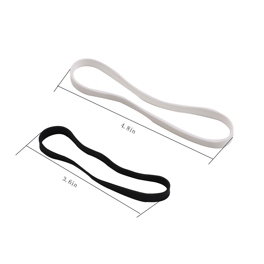 Multi-Use Simple Design Silicone O-Shaped Rubber Smart Band Round Shape Silicone Rubber Book Strap