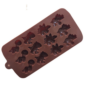 Factory Food Grade Silicone No-stick Baking Chocolate Mold Silicone 3D Mould for for Making Hot Chocolate Jelly