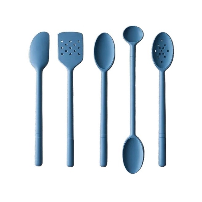 Wholesale 12 Pieces In 1 Set USSE kitchen accessories silicon utensil 8 set Non-stick silicon utensils cooking sets kitchen