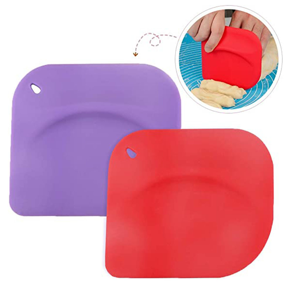 Wholesale Silicone Pastry Dough Pan Bench Bread Scraper