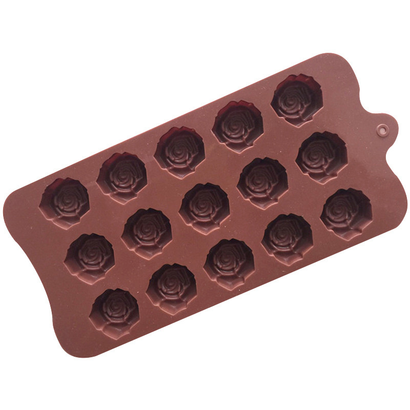 Factory Food Grade Silicone No-stick Baking Chocolate Mold Silicone 3D Mould for for Making Hot Chocolate Jelly