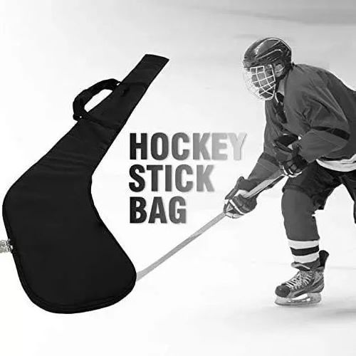 Custom Polyester Ice Hockey Bags Travel Carrying Bag with Adjustable Shoulder Strap Hockey Cover Handle Field Hockey Stick Bags