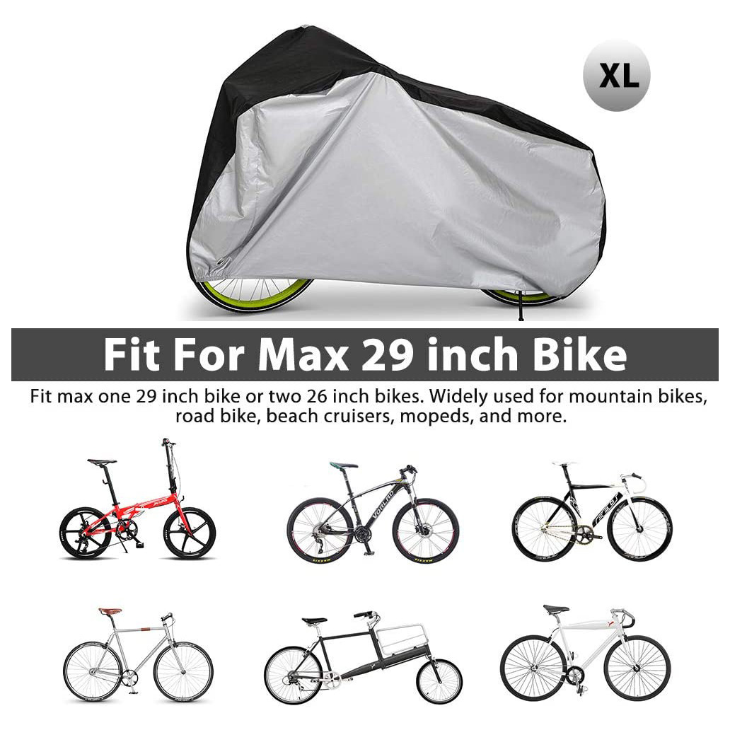 Wholesale Bicycle Cover 210D Oxford Cloth Waterproof Dustproof Electric Bicycle Clothing Full Cover Mountain Bike Protect Cover