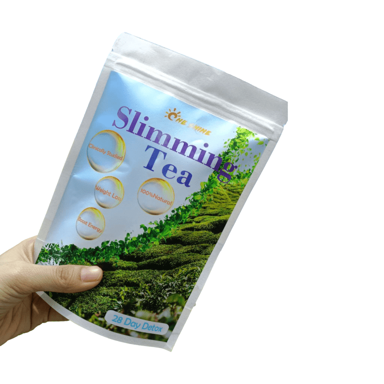 Hot selling organic tea for loose weight and detox Private label slimming tea detox