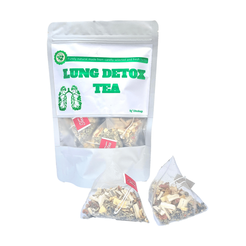 Chinese health natural herbal clearing lung detox tea