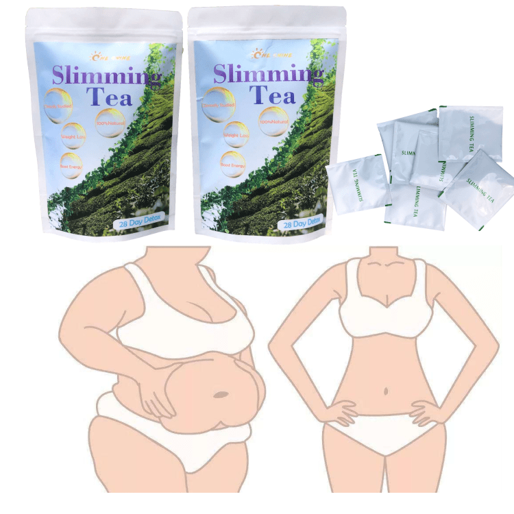 Hot selling organic tea for loose weight and detox Private label slimming tea detox