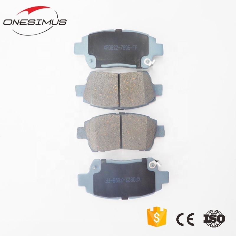 70000 km quality Assurance 04465-17100 Front Car Brake Pad For Toyota Corolla